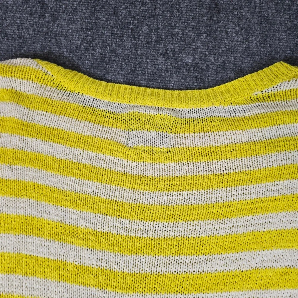 American Eagle Outfitters Striped Knit Sweater Lightweight‎ Casual Top Medium - Picture 9 of 12